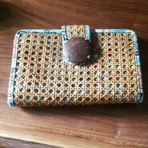 Vera Bradley clutch bag